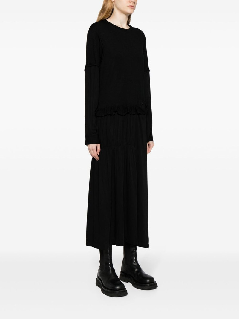 panelled tiered maxi dress 3