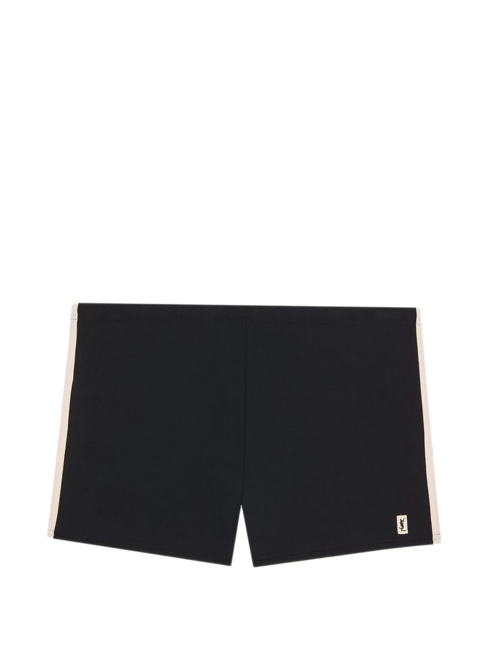 stripe swim shorts - 1