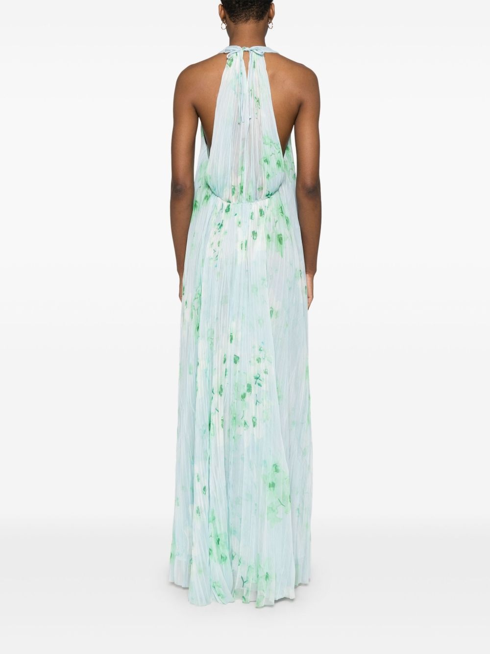 floral-print maxi dress - 4