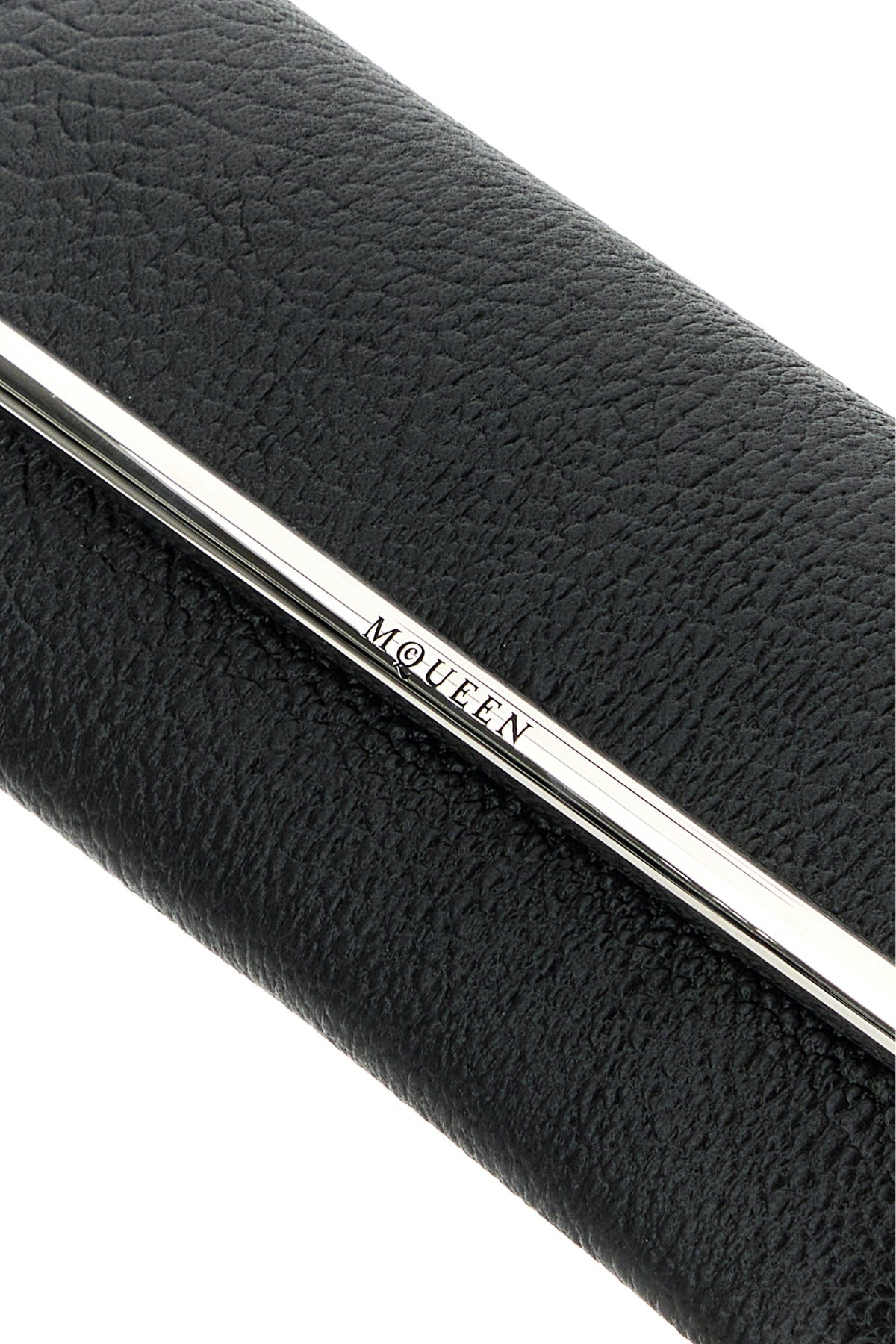 Black leather Cross B-Long clutch - 4