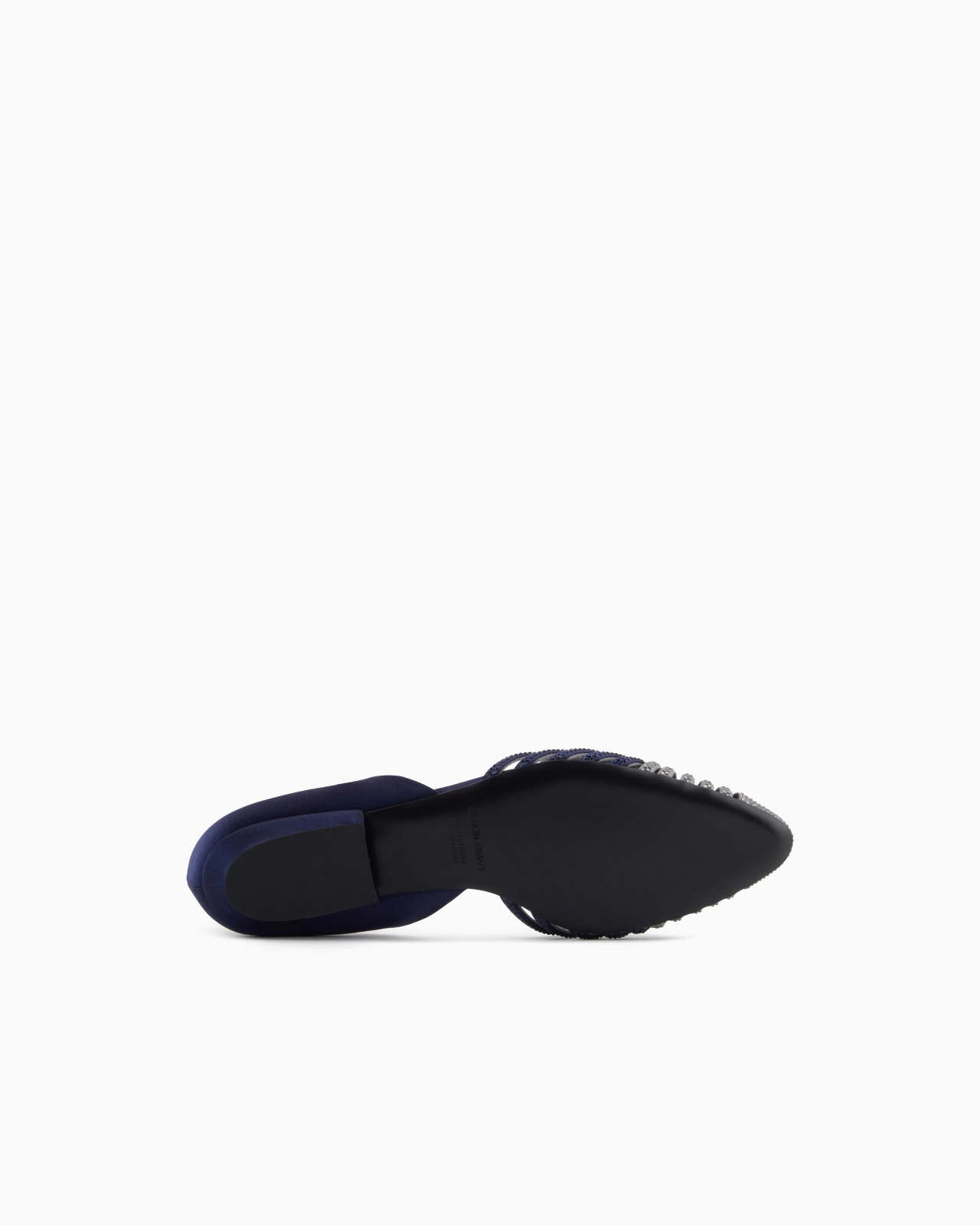 SATIN AND RHINESTONE BALLERINAS - 6