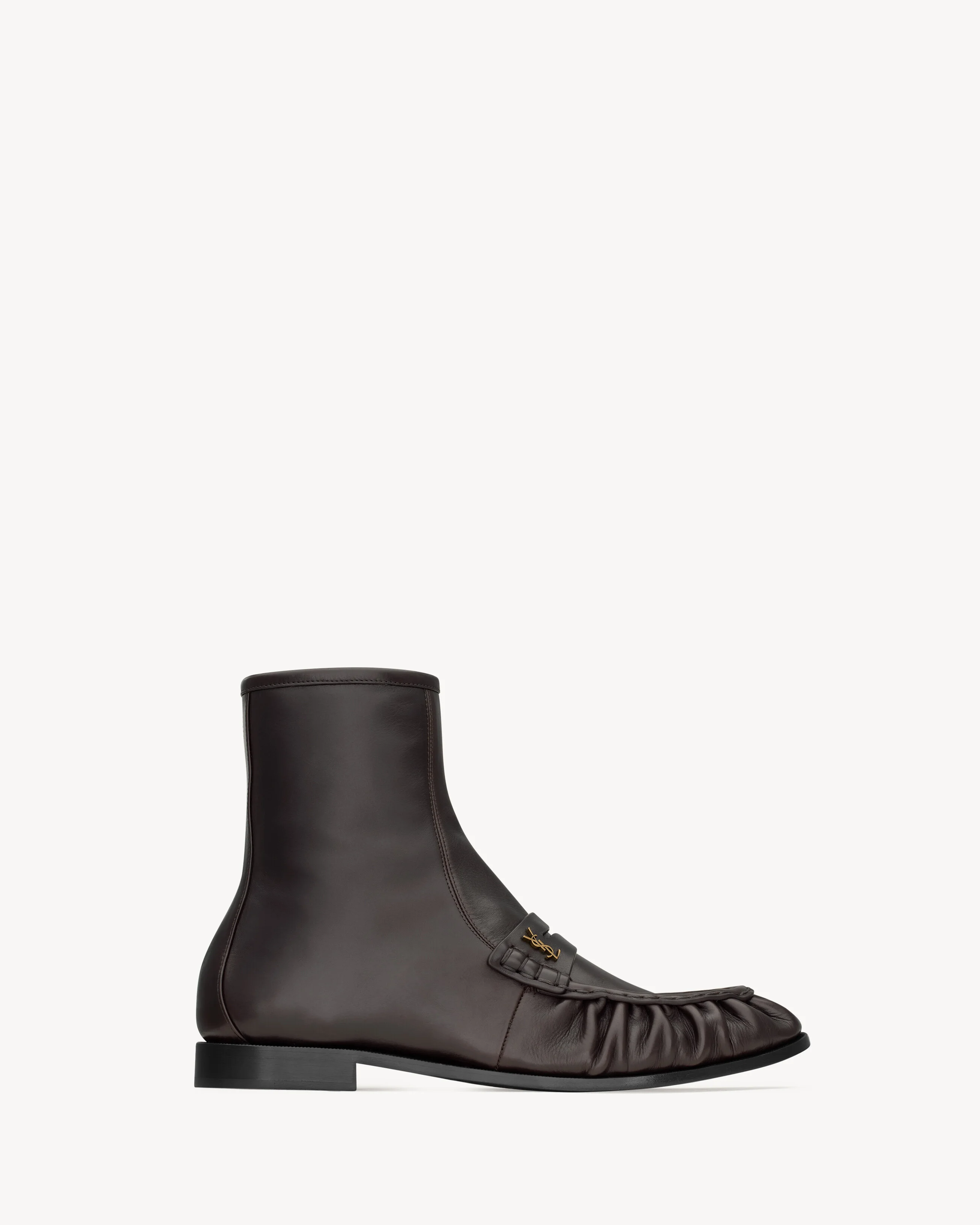 LE LOAFER BOOTS IN SMOOTH LEATHER - 1