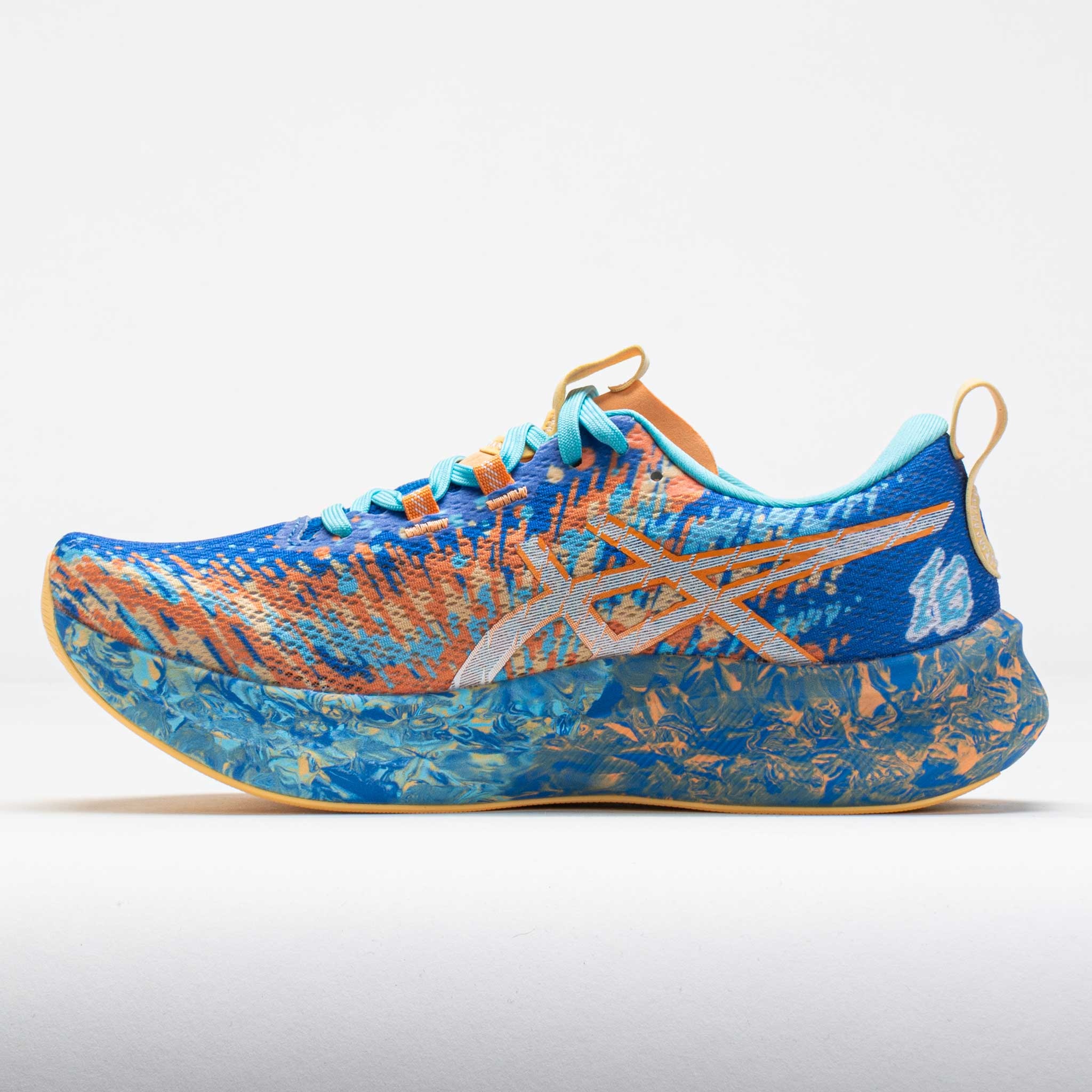 ASICS Noosa Tri 16 Women's Nature Blue/Faded Orange - 2