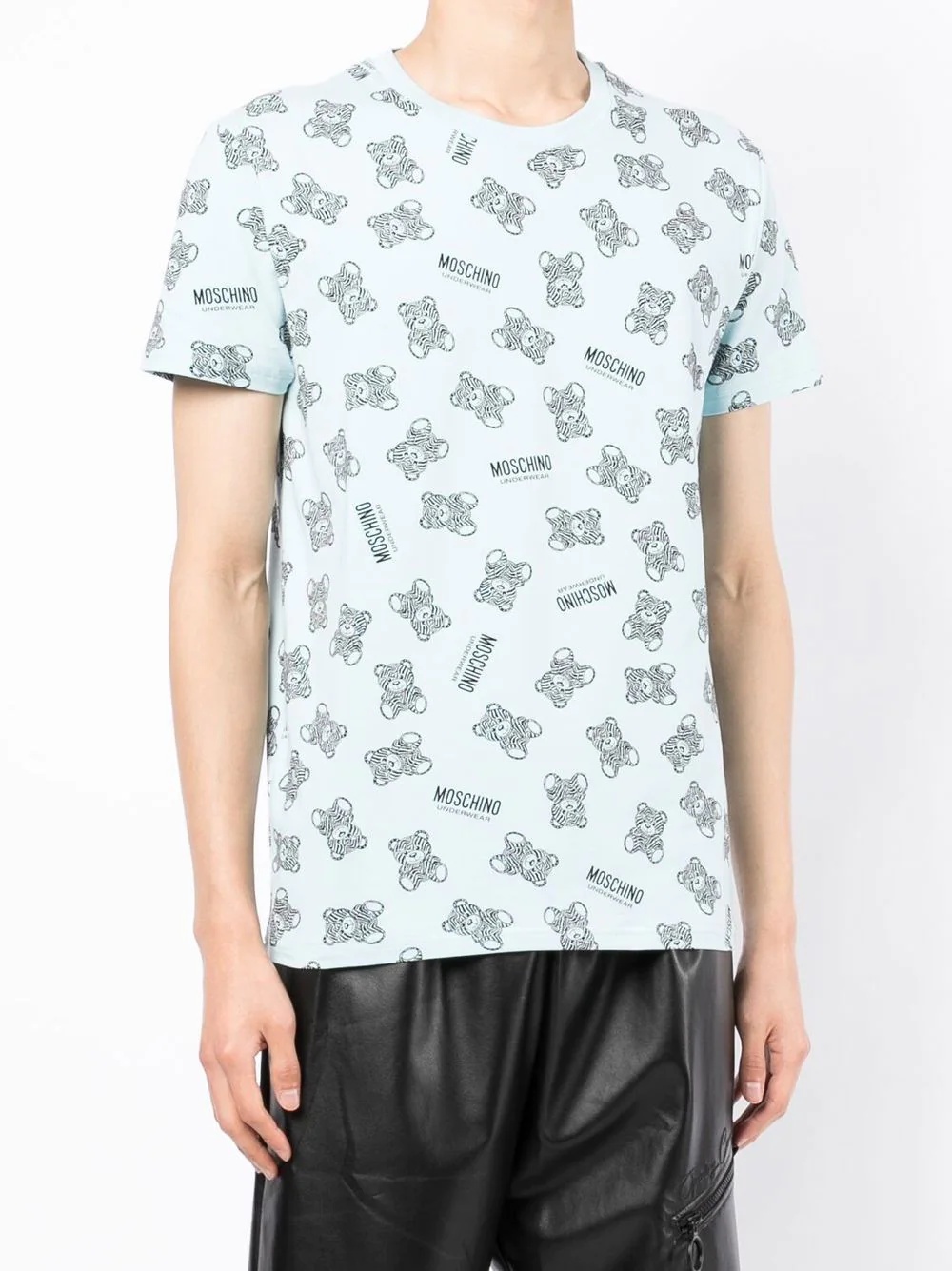 teddy-bear print T-shirt - 3