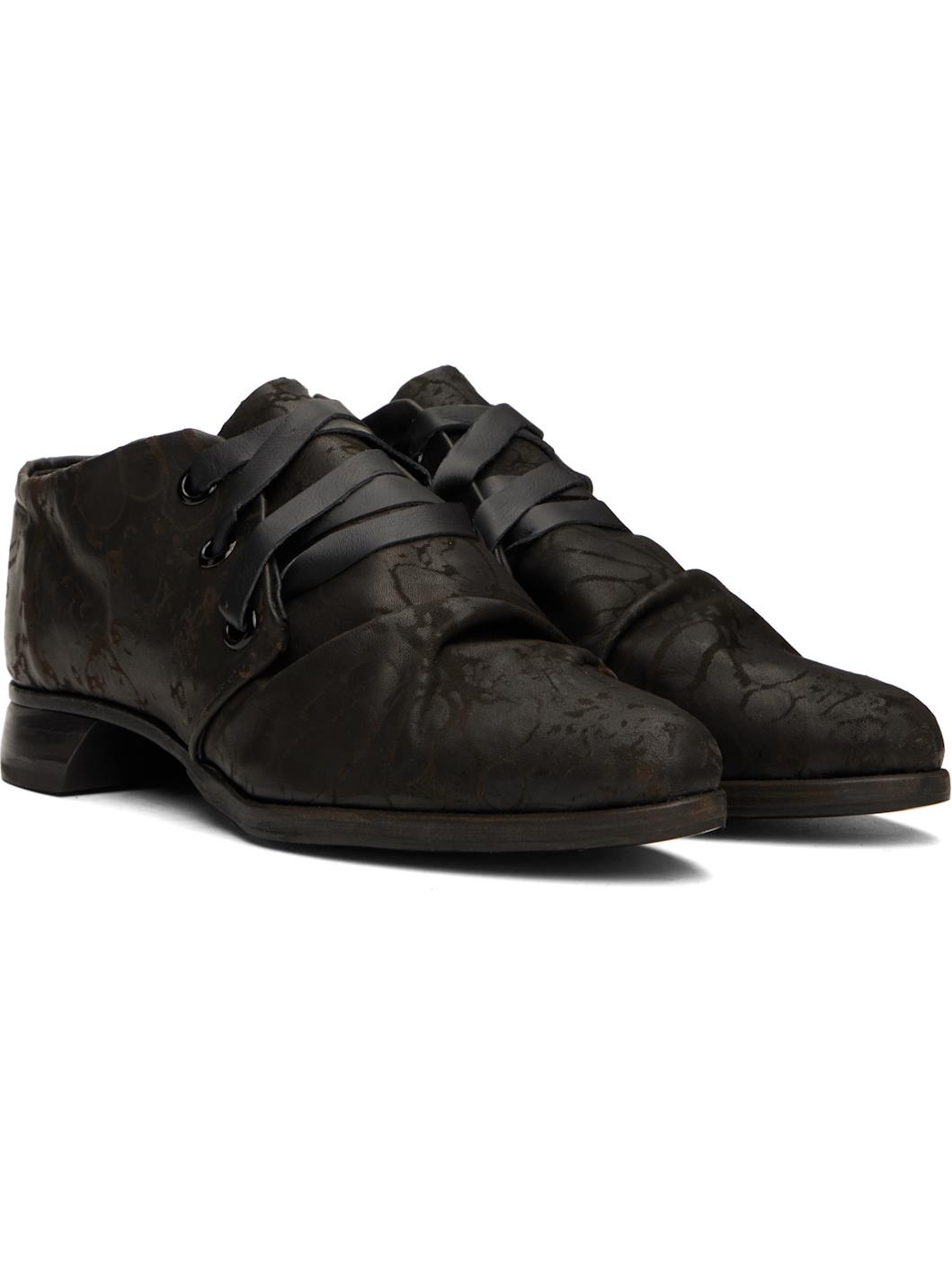Black Laser Print Derbys - 4