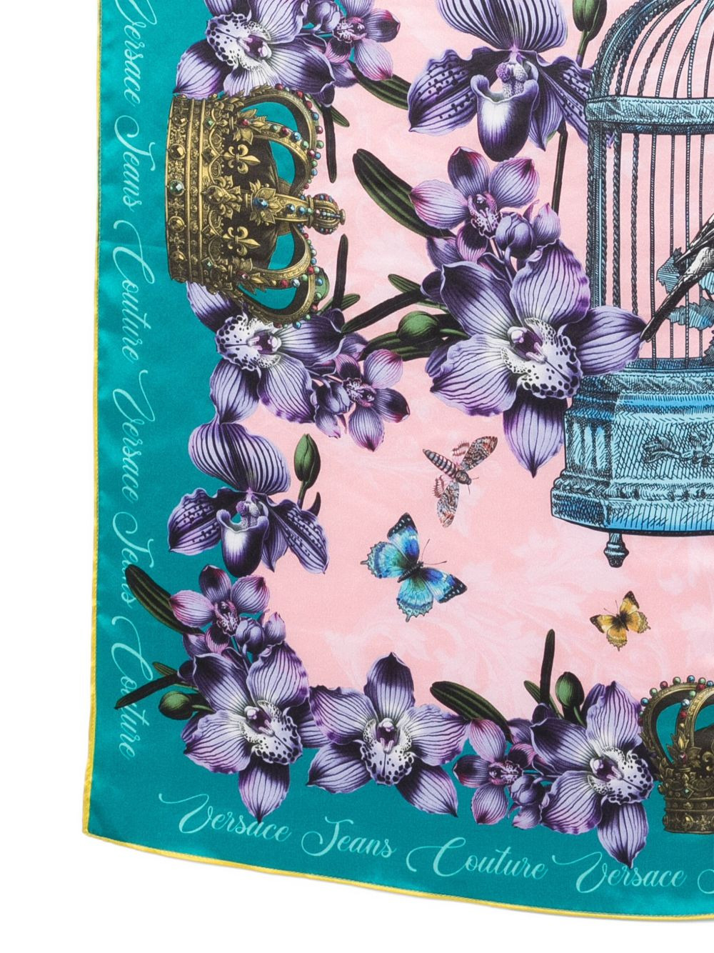 graphic-print scarf - 3