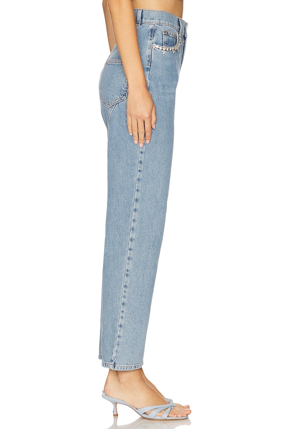 Crystal Heart Straight Leg - 2