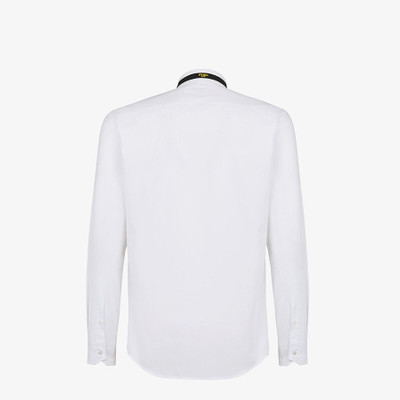 FENDI White cotton shirt outlook