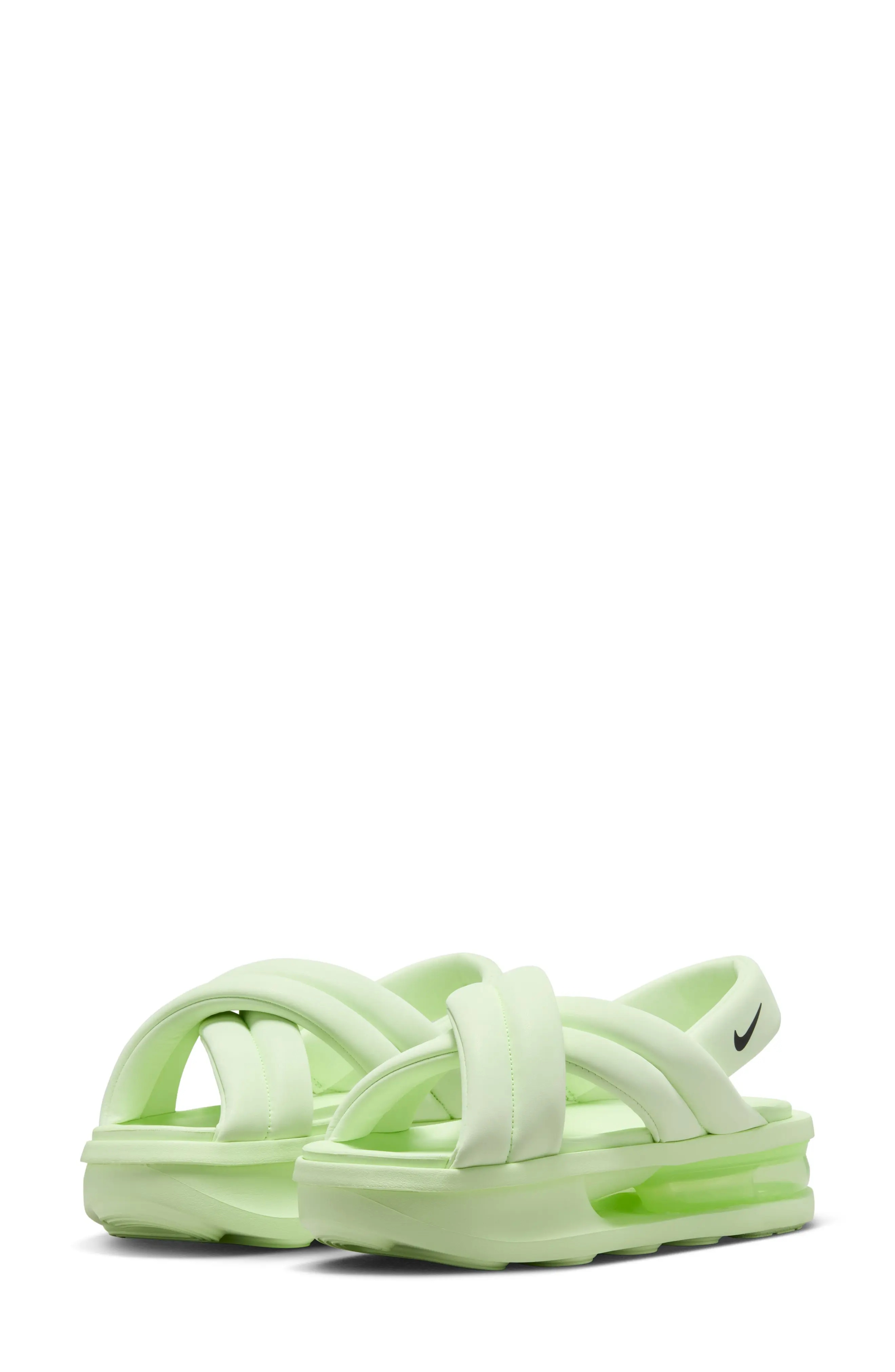 NIKE★WMNS AIR MAX ISLA★厚底 サンダル★BARELY VOLT/BLACK NIKE W AIR MAX ISLA SANDAL BARELY VOLT/BLACK-BARELY VOLT