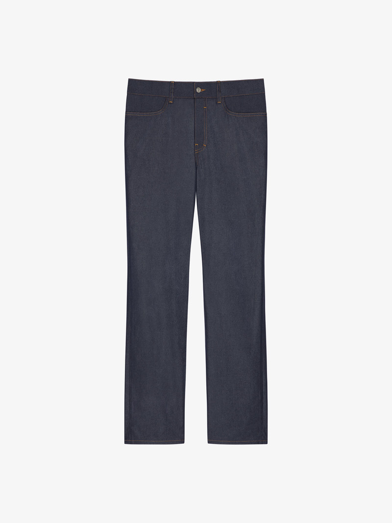 SLIM FIT JEANS IN DENIM SILK 1