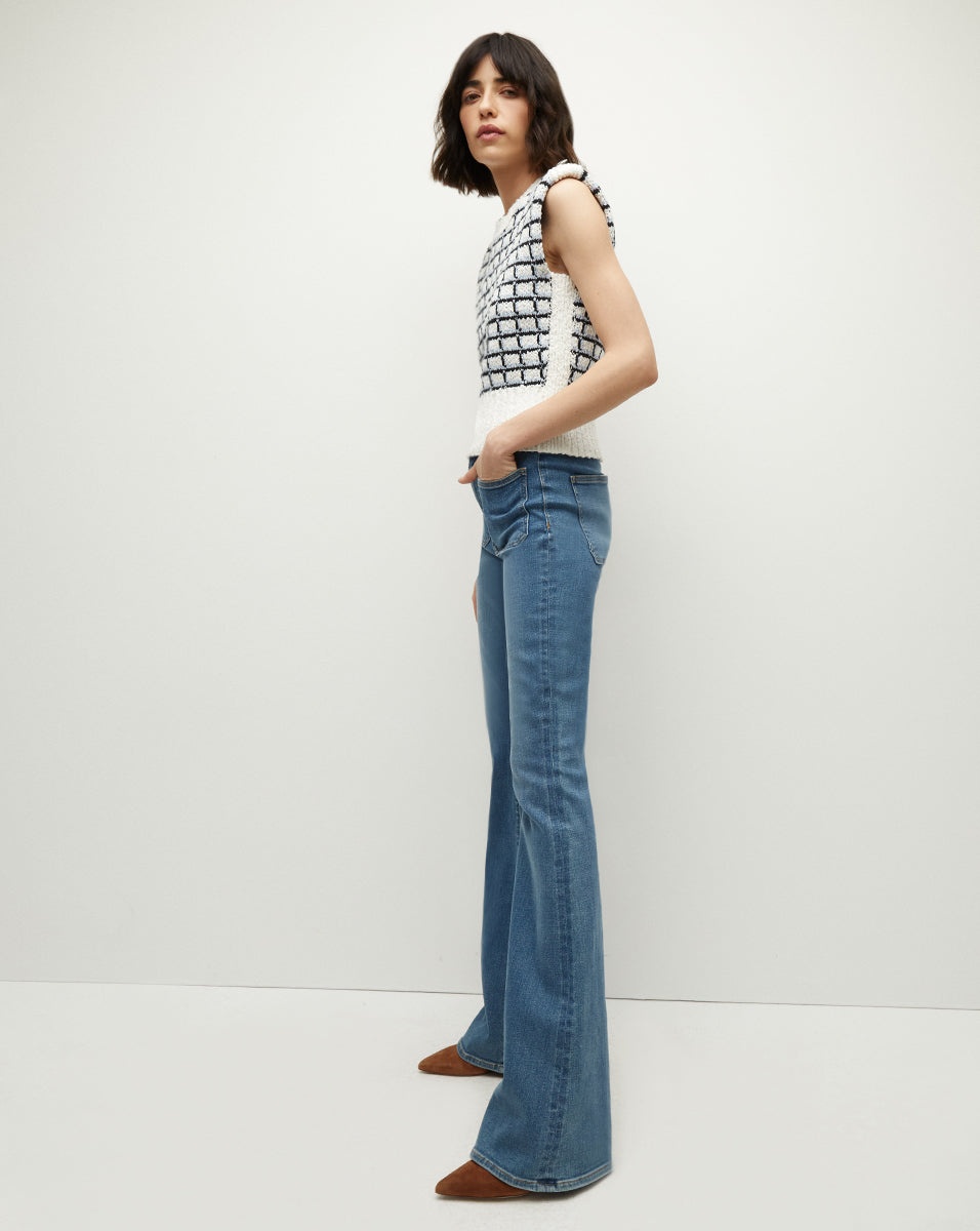 NAZIFE COTTON SWEATER TANK - 3