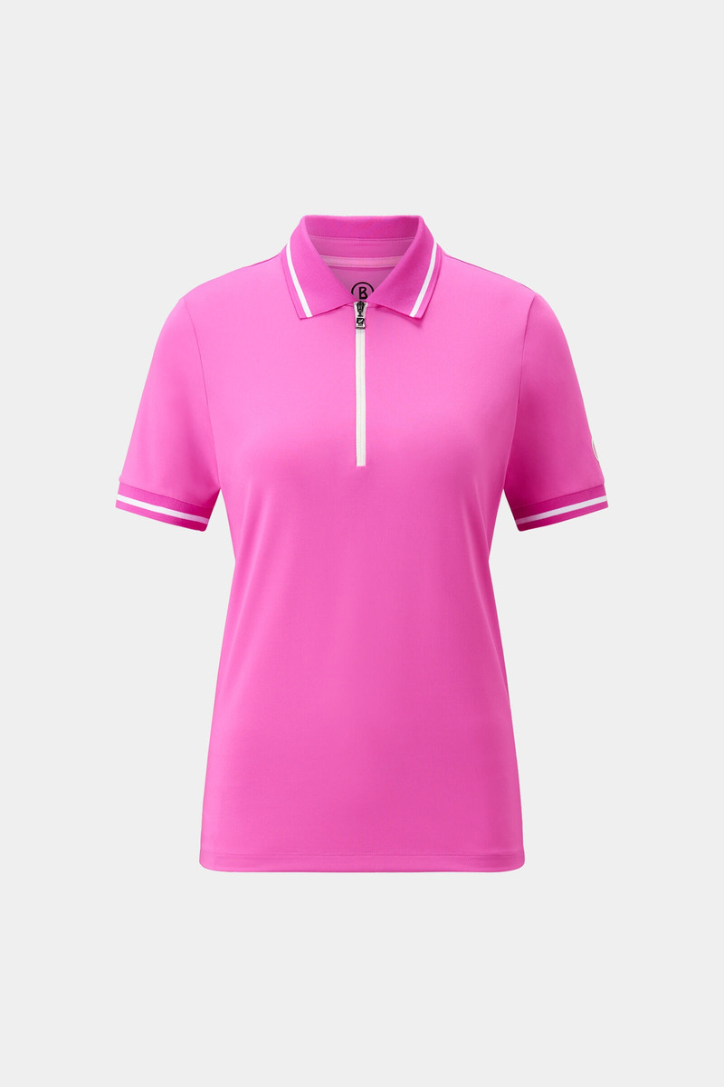 Caylee Functional polo shirt in Pink 1