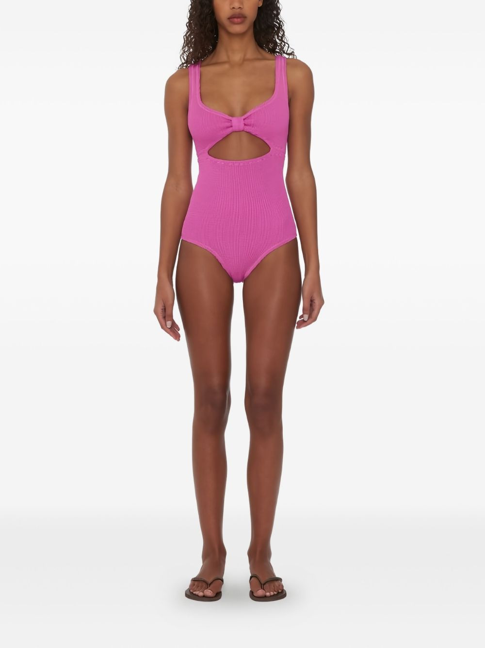 cut-out swimsuit - 2