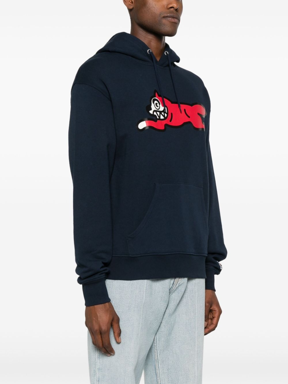 Running Dog Popover cotton hoodie - 3