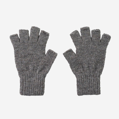 Iron Heart DEC-GLV-LGR Decka Fingerless Gloves - Light Grey outlook