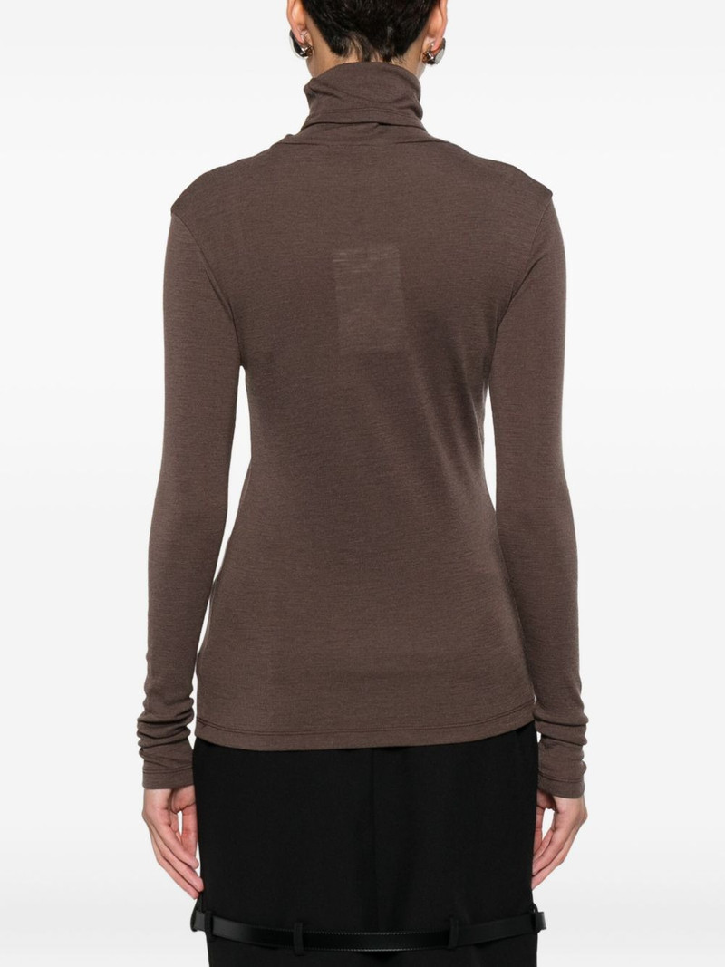 turtleneck long-sleeve sweater 4