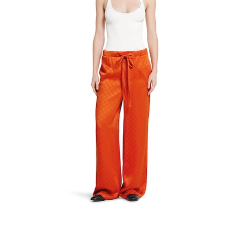 GG satin pants - 3