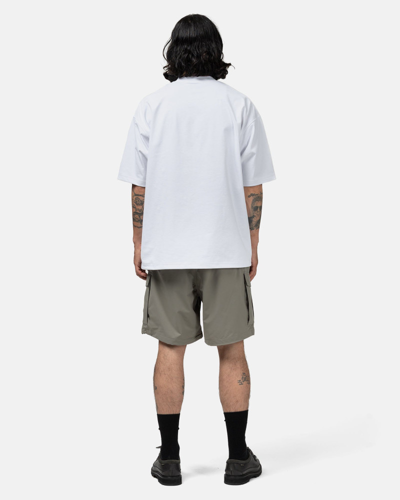 Tech Drawstring S/S Tee White 3