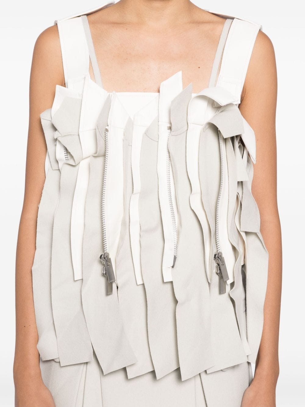 layered design tank top - 5