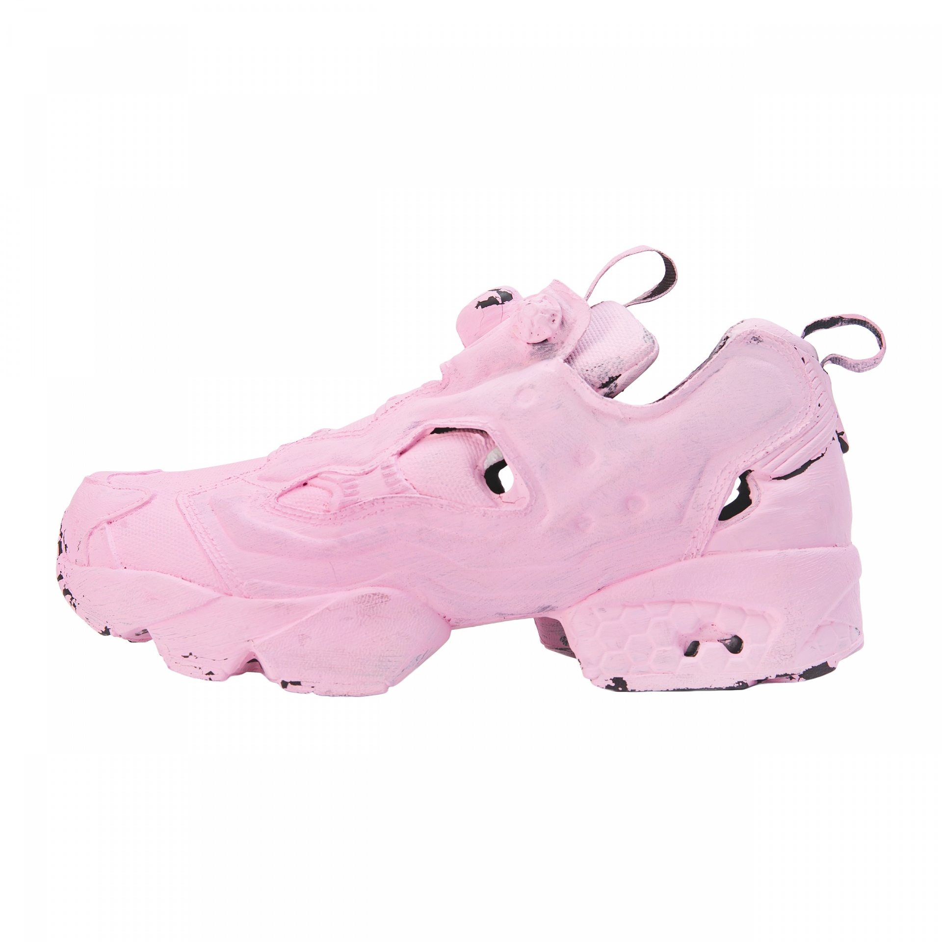 PINK REEBOK INSTAPUMP SNEAKERS - 1