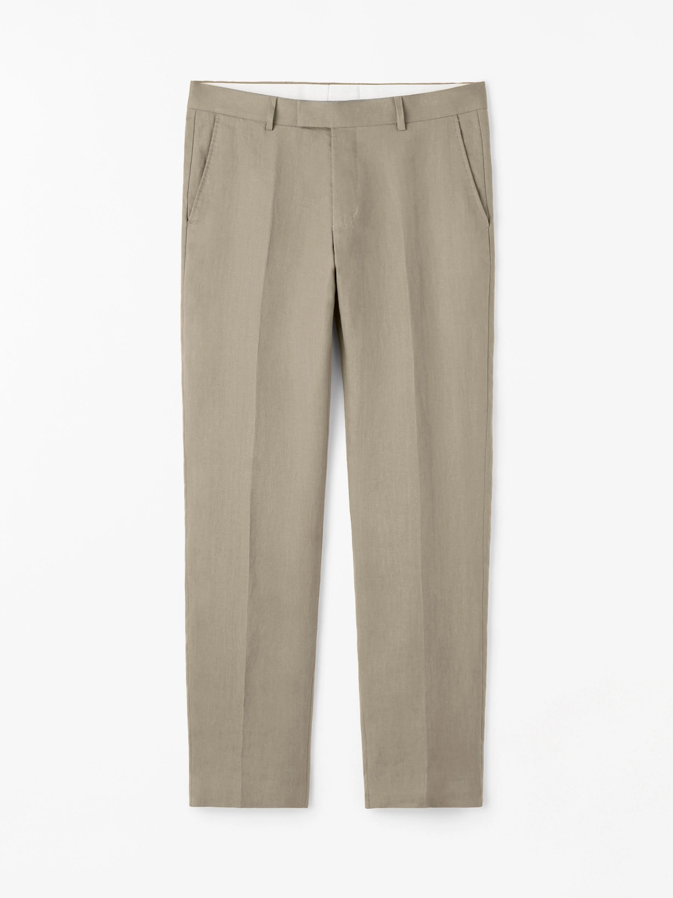 Tense Tapered Linen Trousers - 1