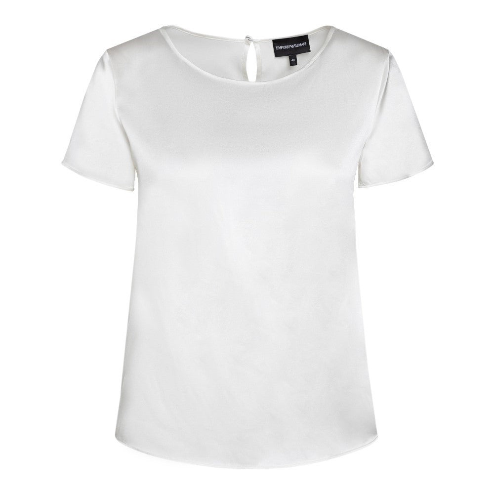 STRETCH SILK T-SHIRT - 1