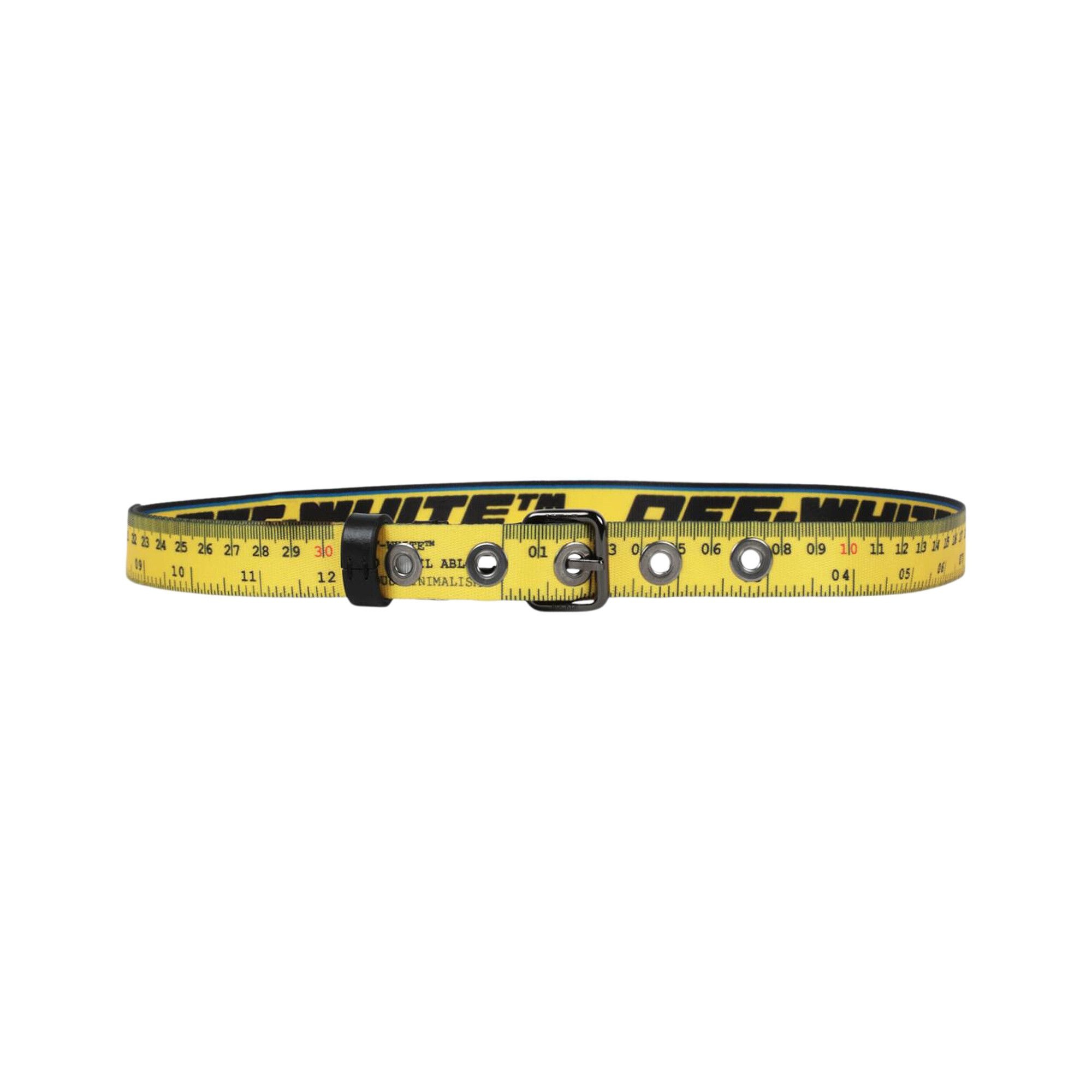 Off-White Reversible Measuring Belt 'Yellow/Black' - 3