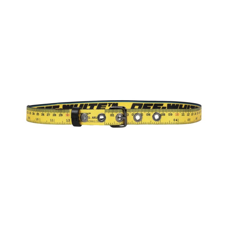 Off-White Reversible Measuring Belt 'Yellow/Black' 3