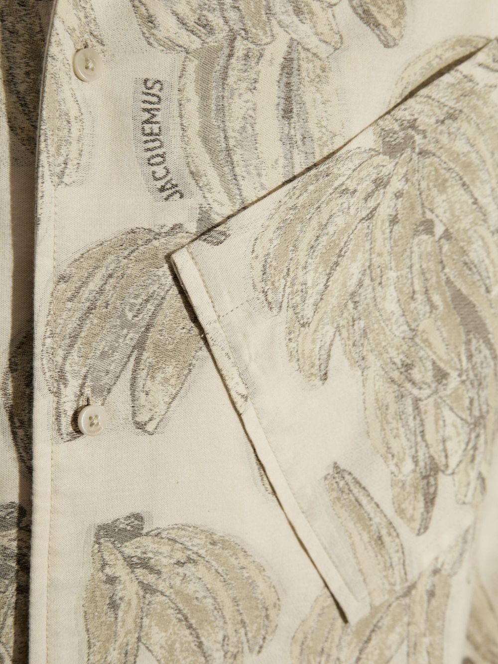 banana-jacquard shirt - 5
