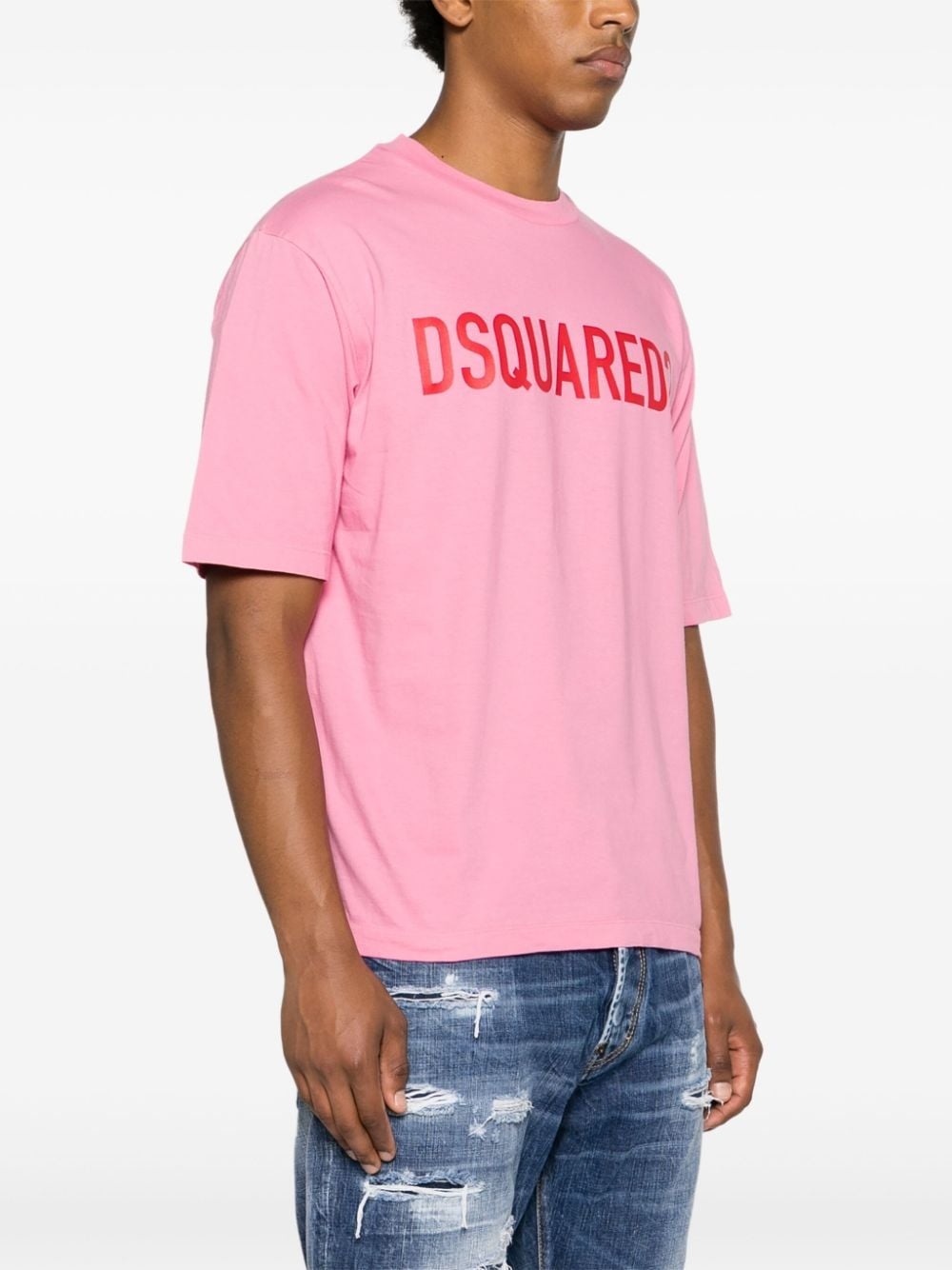 Tシャツ・カットソー DSQUARED2 COTTON T-SHIRT WITH 3D LOGO PRINT 19444572_44049727_600.jpg
