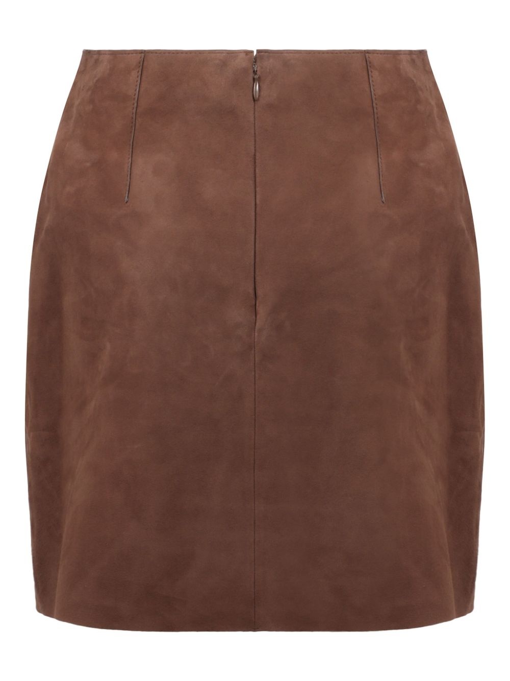 suede mini skirt - 2