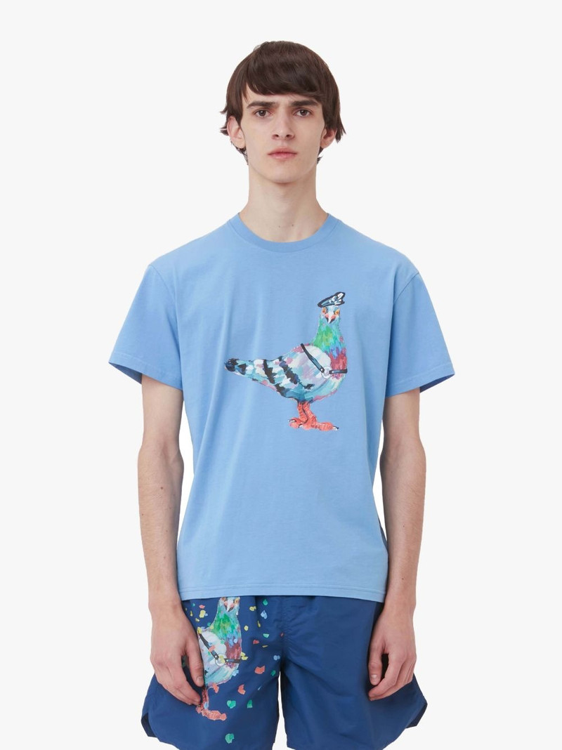 JW Anderson PIGEON GRAPHIC T-SHIRT - PRIDE CAPSULE outlook