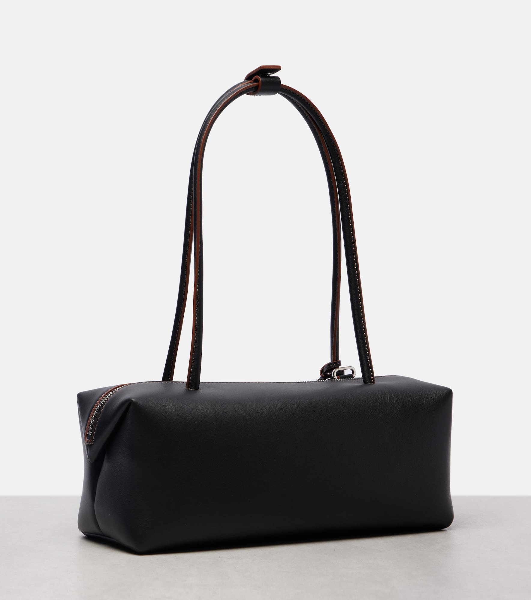 Holdall Small leather tote bag - 5