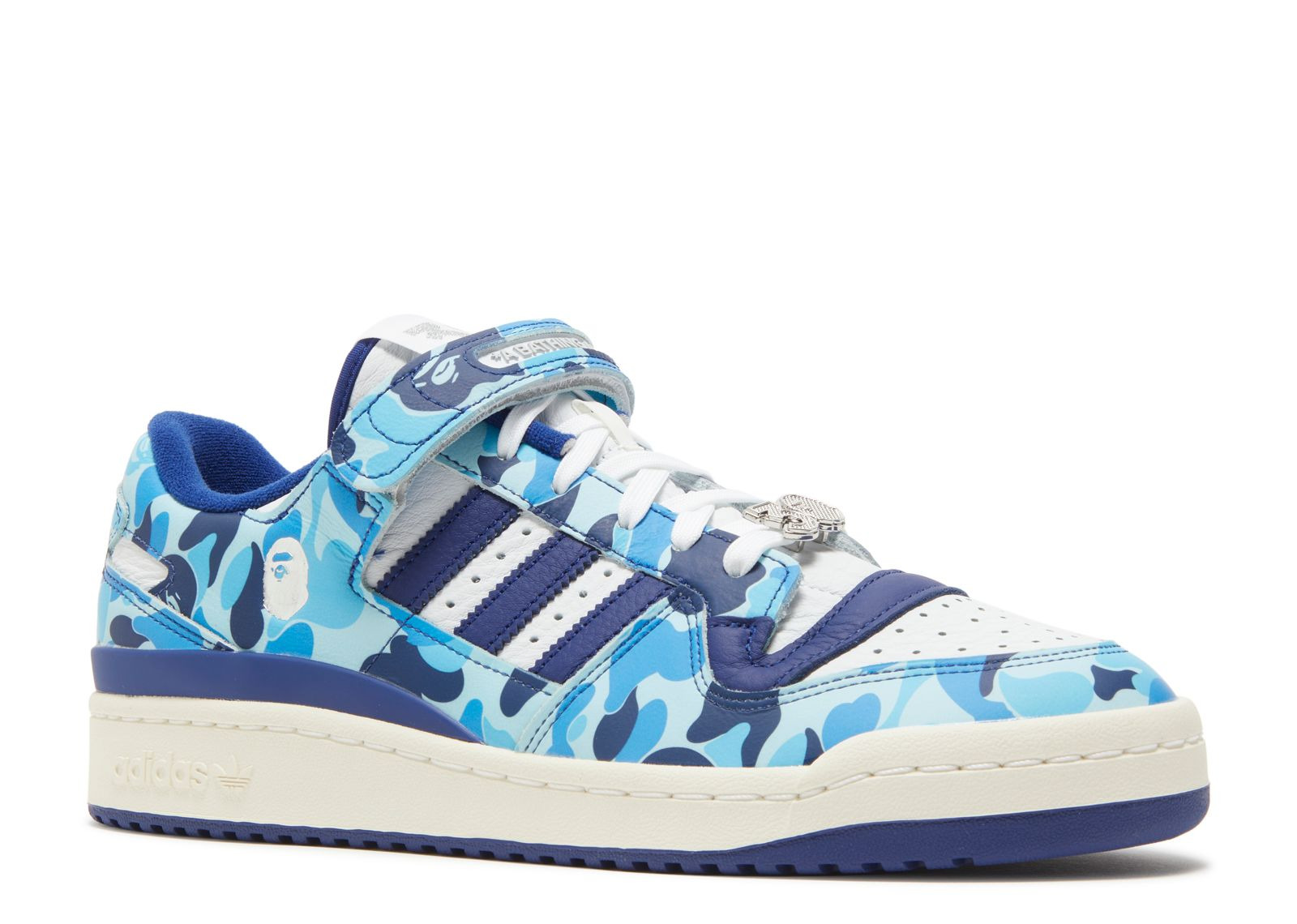 BAPE X FORUM LOW 84 '30TH ANNIVERSARY - BLUE' - 2