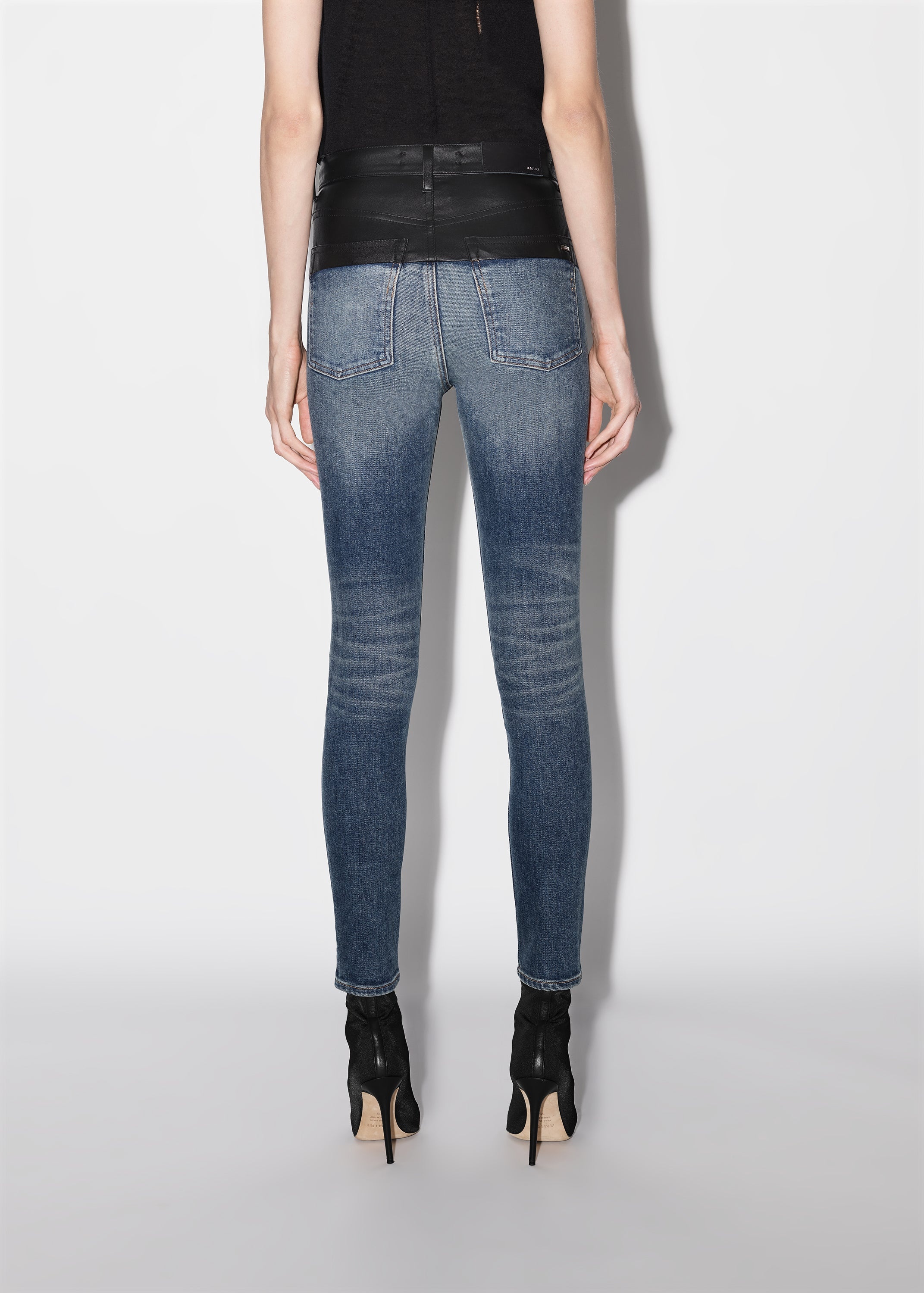 HYBRID SKINNY W/ LEATHER - 5