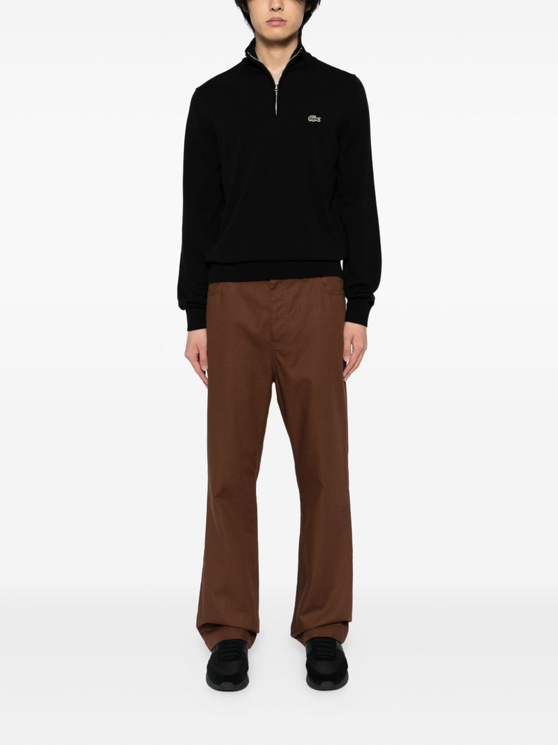 LACOSTE 1/4 zip sweater outlook