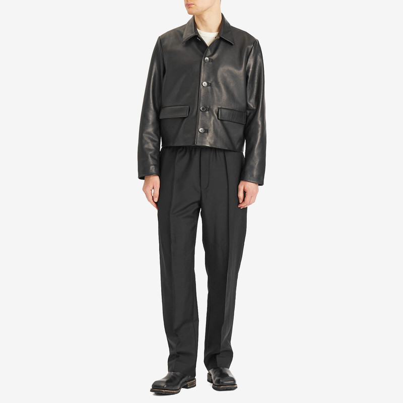 SECOND/LAYER Second/Layer Button Through Leather Jacket outlook