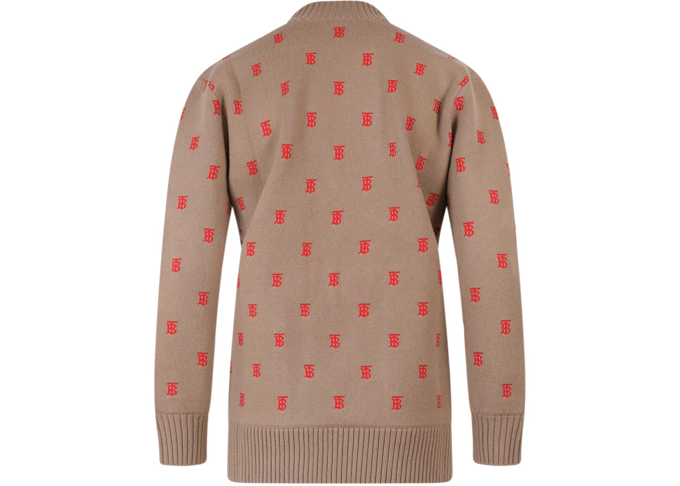 Burberry Women's Wool And Cashmere Cardigan Beige - 2