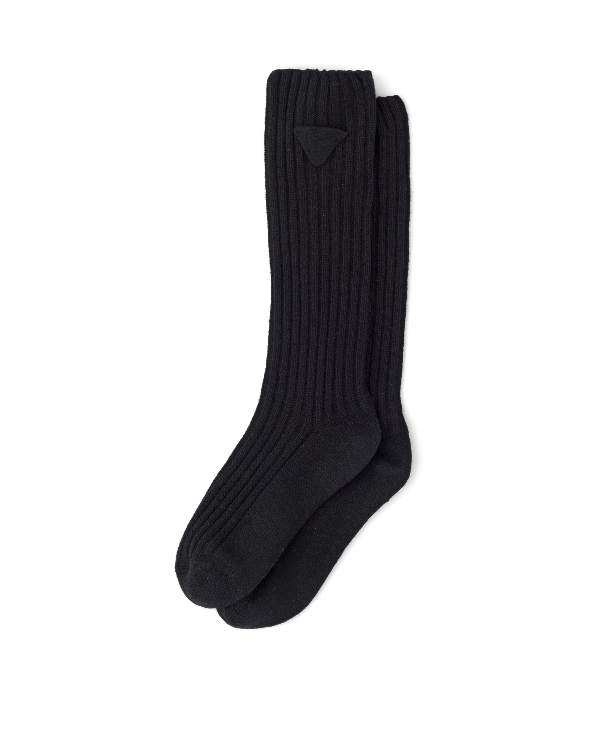 Wool and cashmere socks - 1