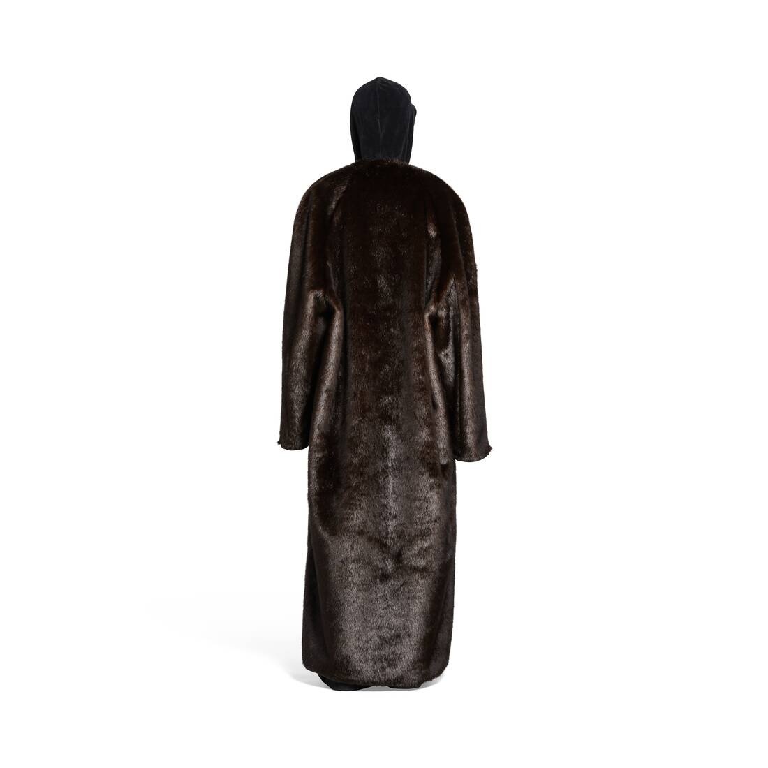 Women's Lining Coat in Brown - 4