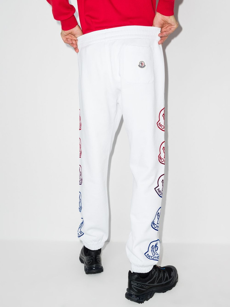 Moncler SIDE LOGO-PRINT TRACK PANTS outlook