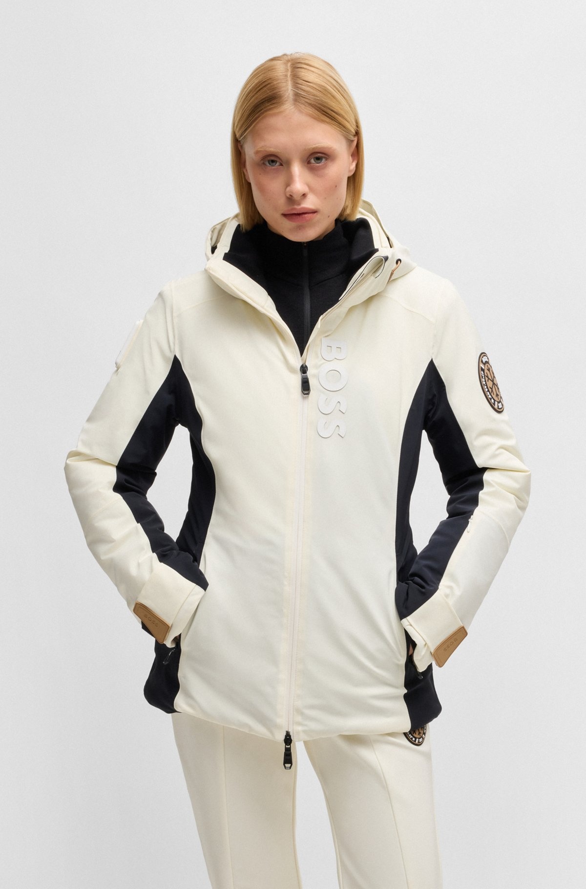 BOSS SKI WATER-REPELLENT JACKET WITH CARRYING STRAPS - 2