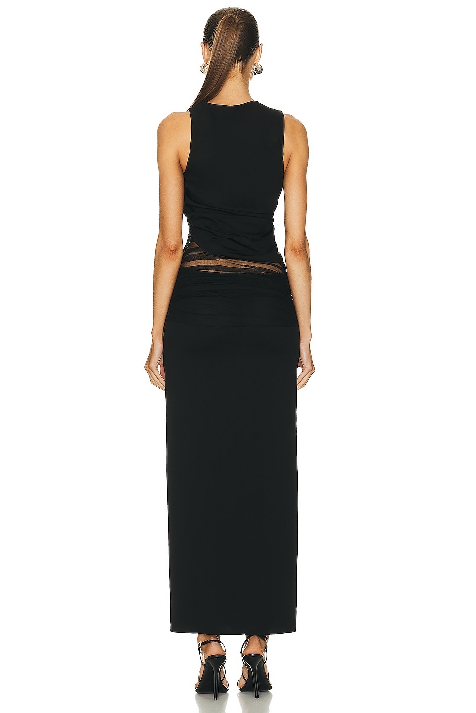 CHRISTOPHER ESBER Semblance Tulle Twist Dress | REVERSIBLE