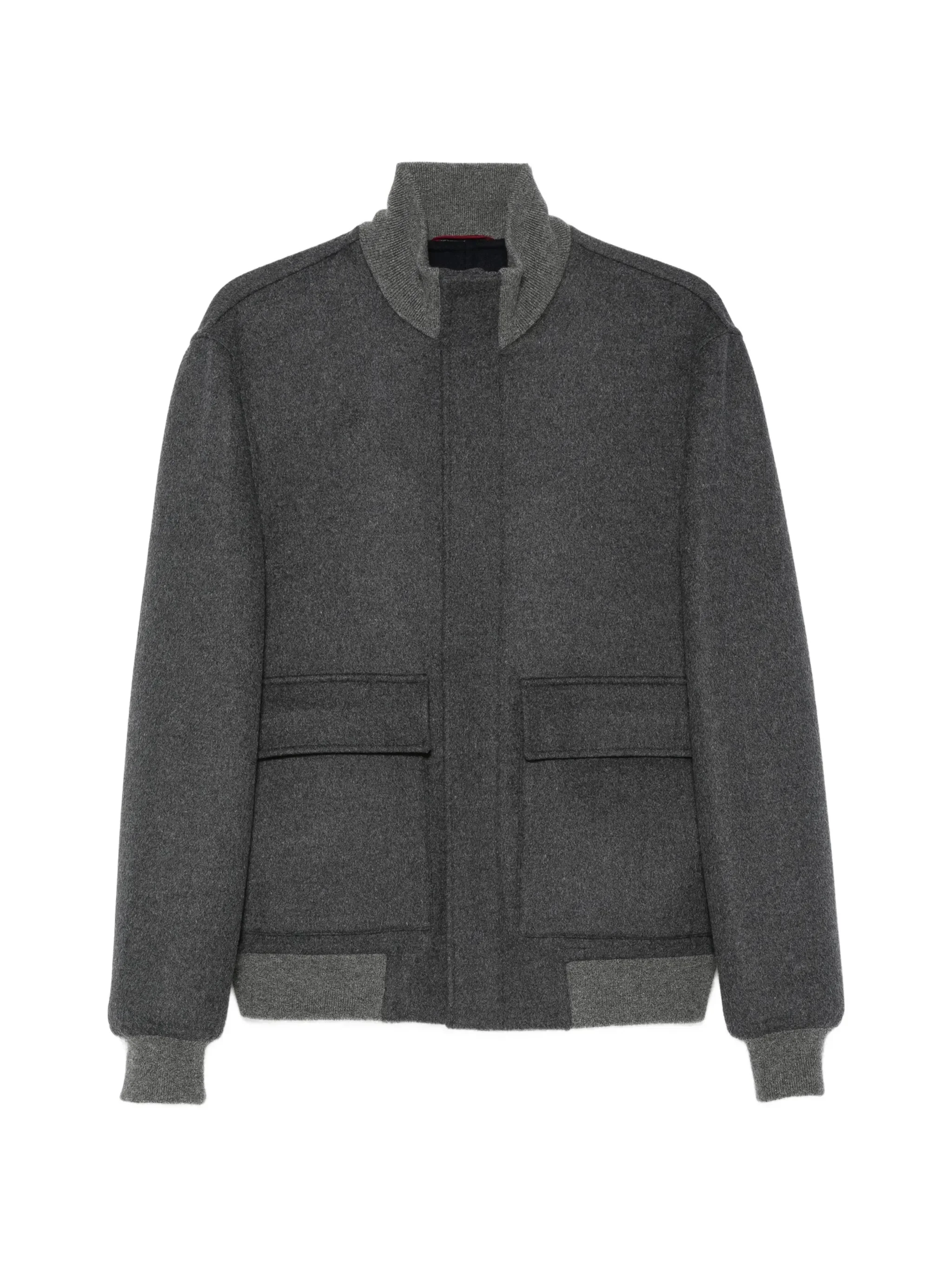 Brunello Cucinelli Panelled High-neck Jacket - 1