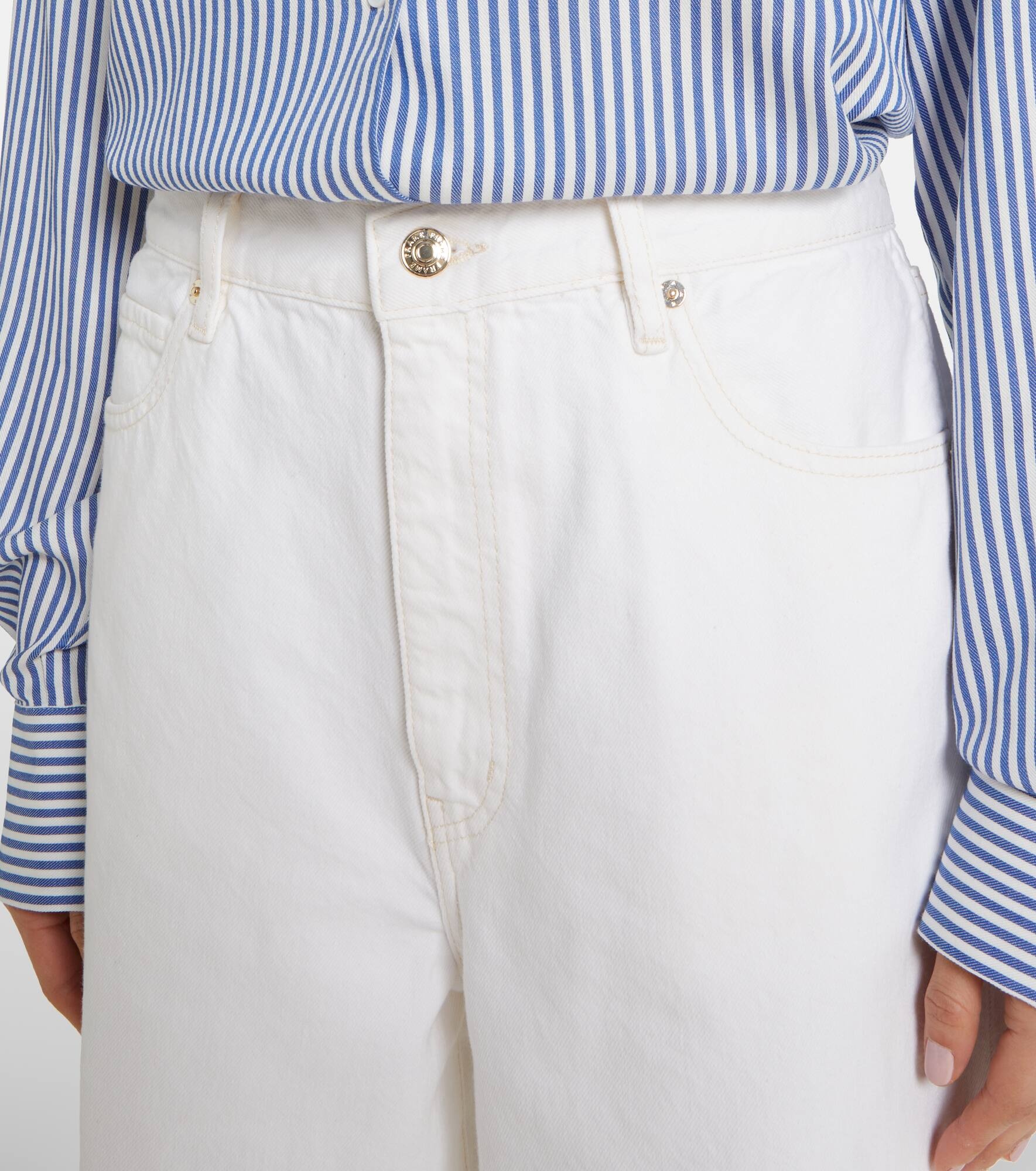 The Boy denim Bermuda shorts - 4