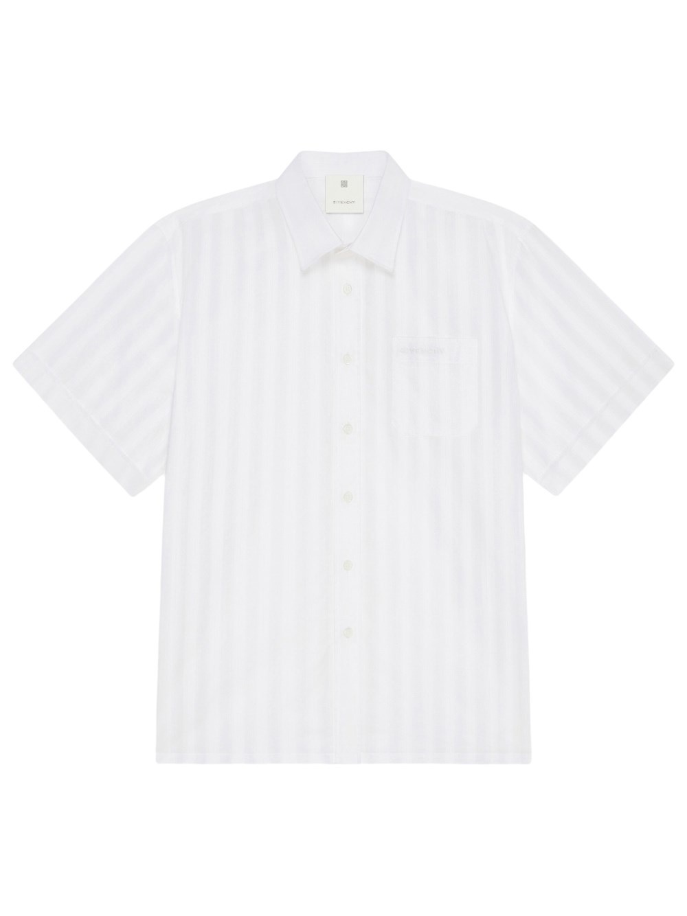 Short Sleeve Shirt With Pocket - 1