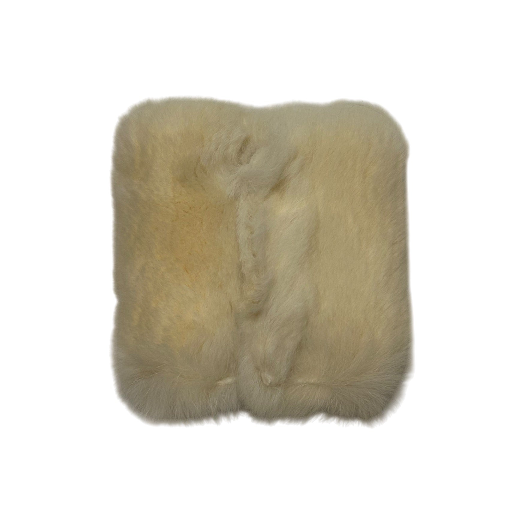 CHANEL Fall Winter 2001 CC Rabbit Fur Wristband - 2