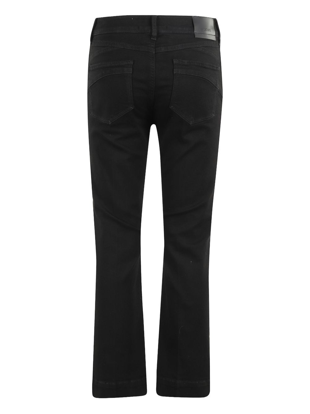 buttoned straight-leg jeans - 2