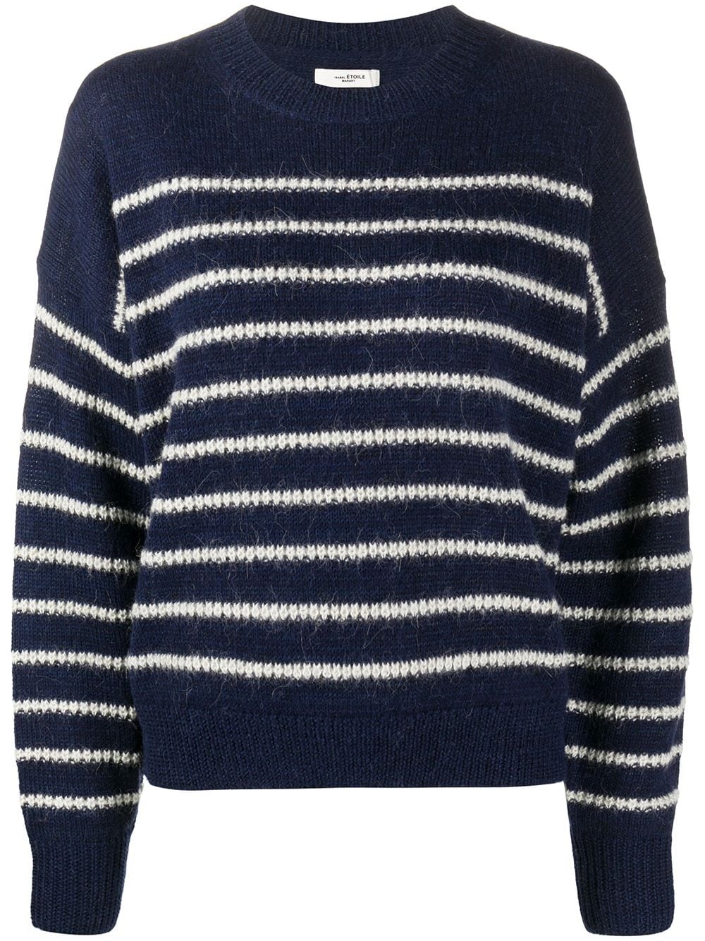 striped long-sleeve jumper - 1