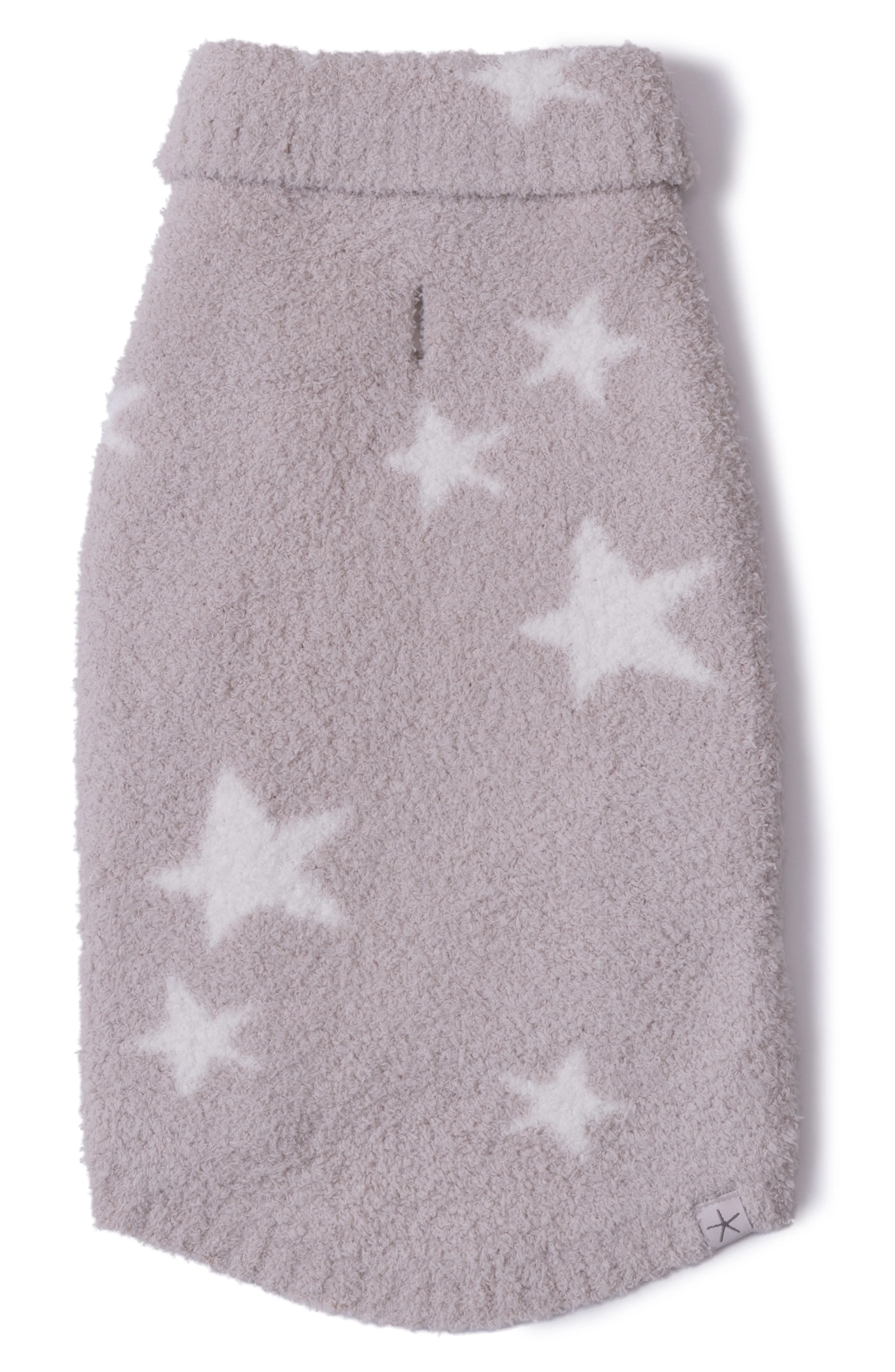 barefoot dreams CozyChic® Starry Night Pet Sweater in Stone-Pearl - 1